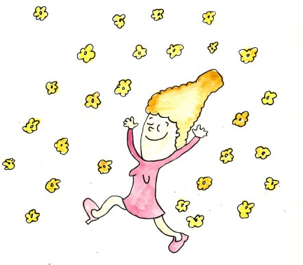 Cartoon Blümchenwelt