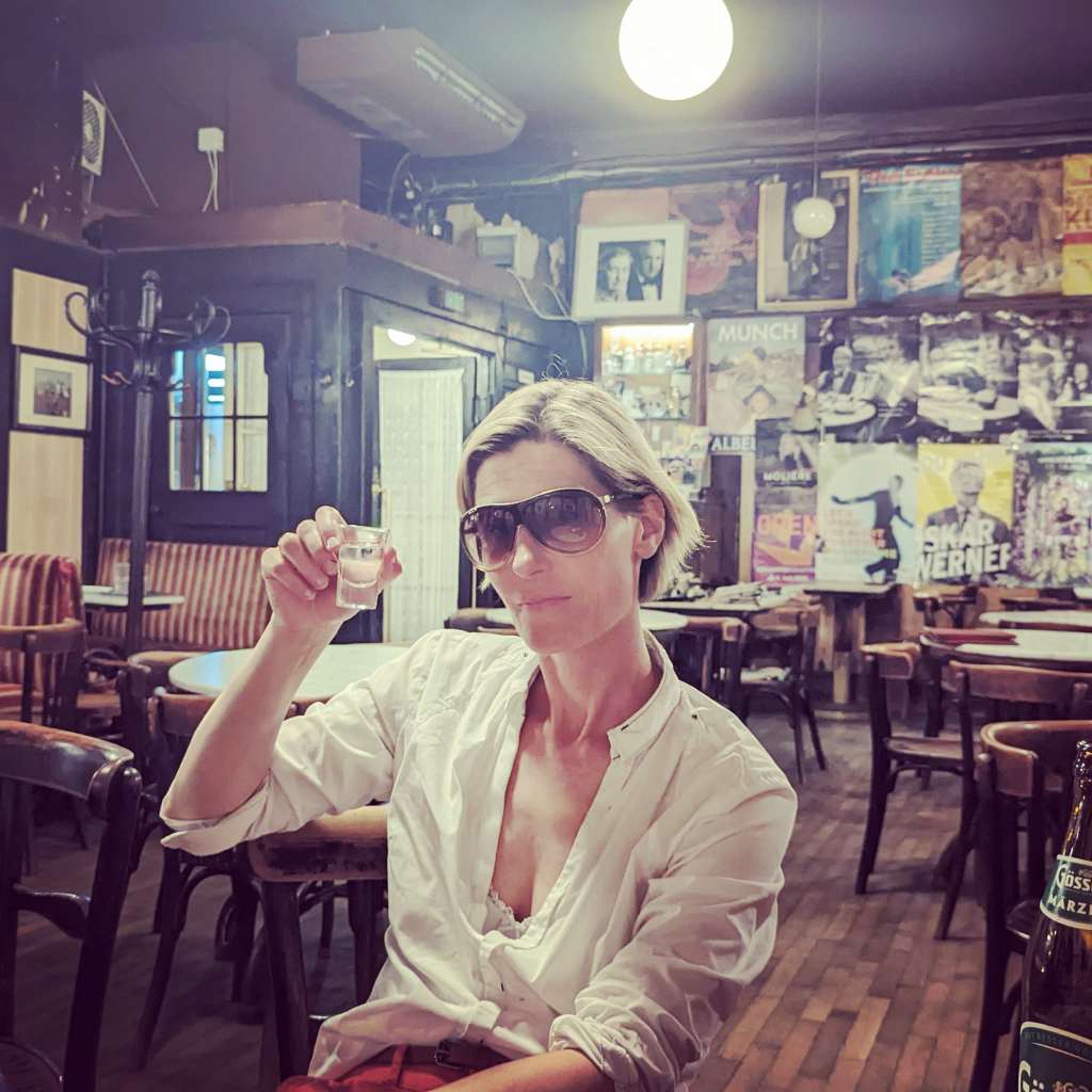 Ute Hamelmann im Hawelka