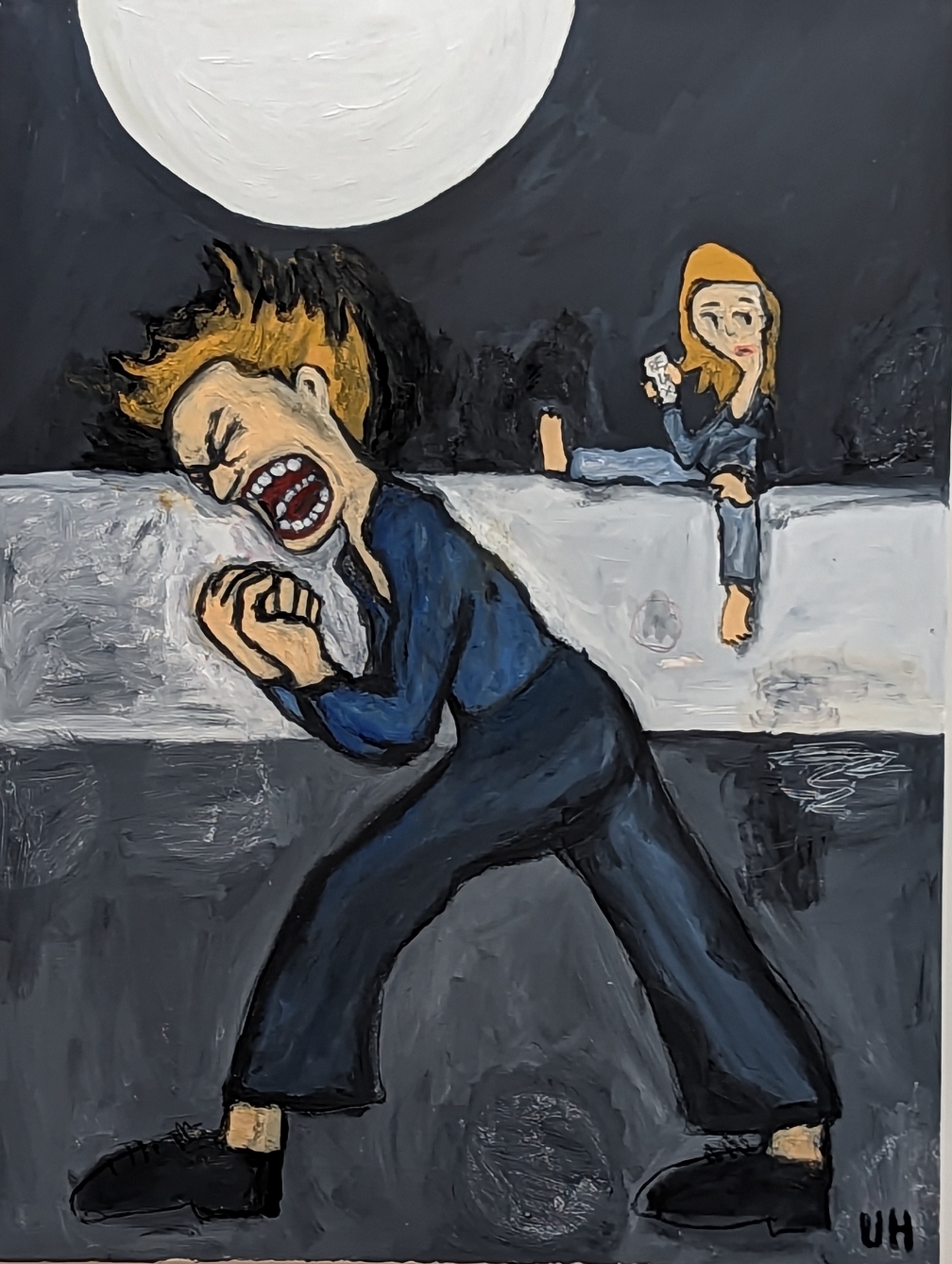 Hamlet (Sandra Hüller) is crying on our behalf – Ute Hamelmann