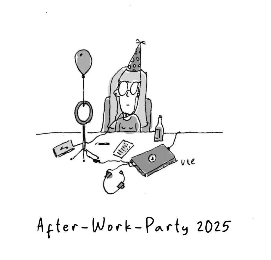 Cartoon After Work Party Remote Edition

