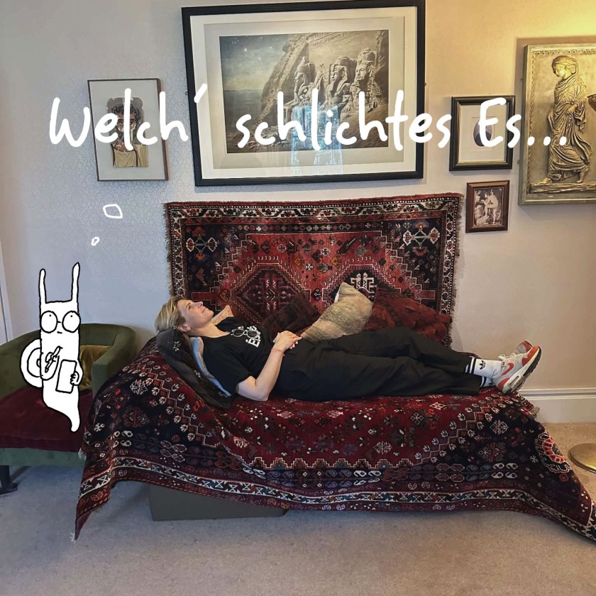 Neulich in London beim Sigmund auf der Couch